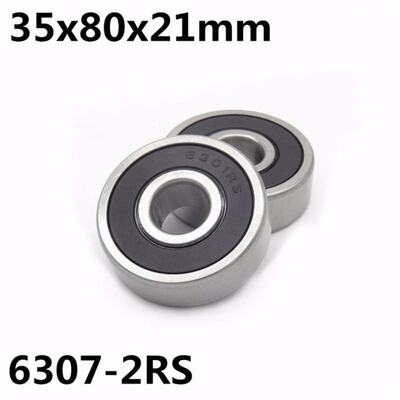 极速10Pcs 6307-2RS ball buearing 35x80x21 mm deep groove bal
