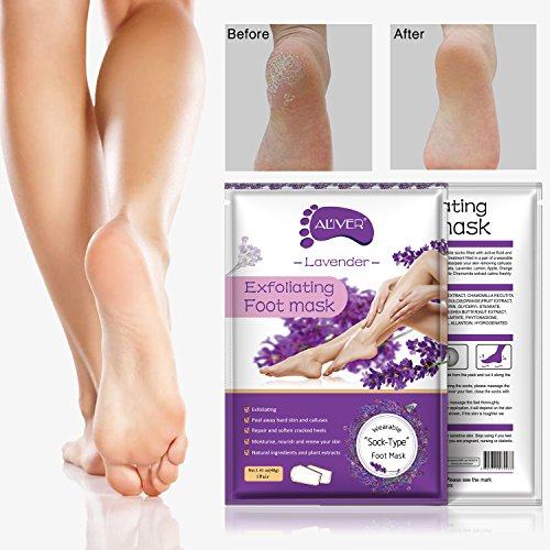 极速3 Pairs Foot Moisturizing Mask  FootK Peel Mask  Natural