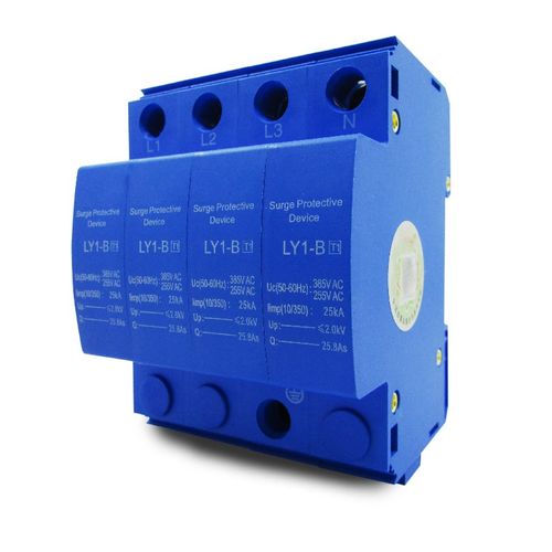 新品一级电b源防雷器limp25KA T1避雷器 10/350us I级试验浪涌保