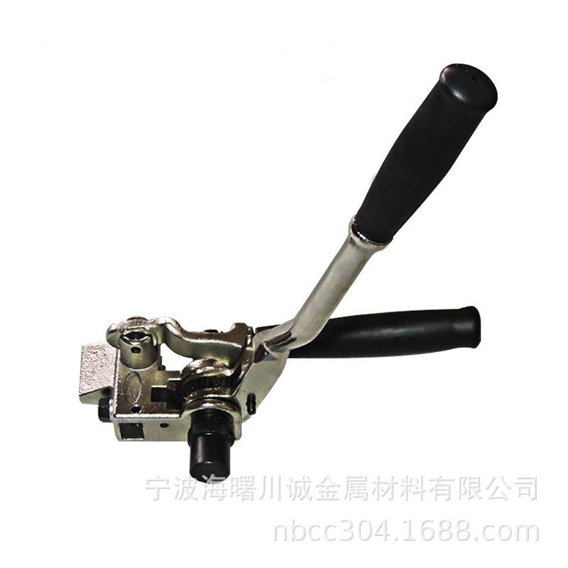 供不锈钢带打包工具扎带剪管箍器棘轮式扎带机捆扎带拉紧器