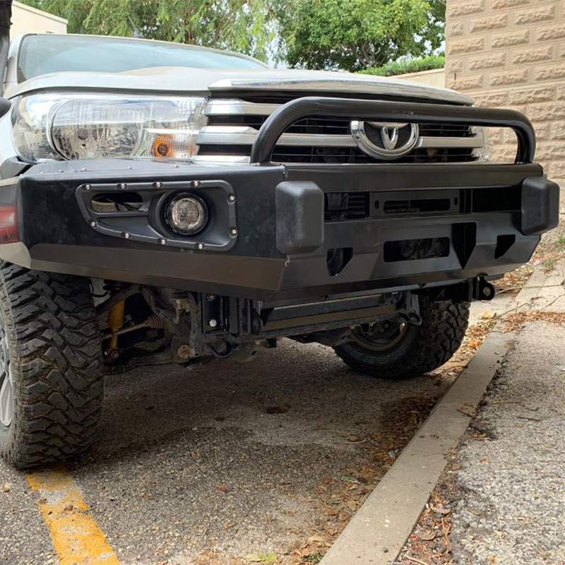 适用Toyota Land Cruiser LC100前杠FJ100 Front BUMPER带U杠FA款