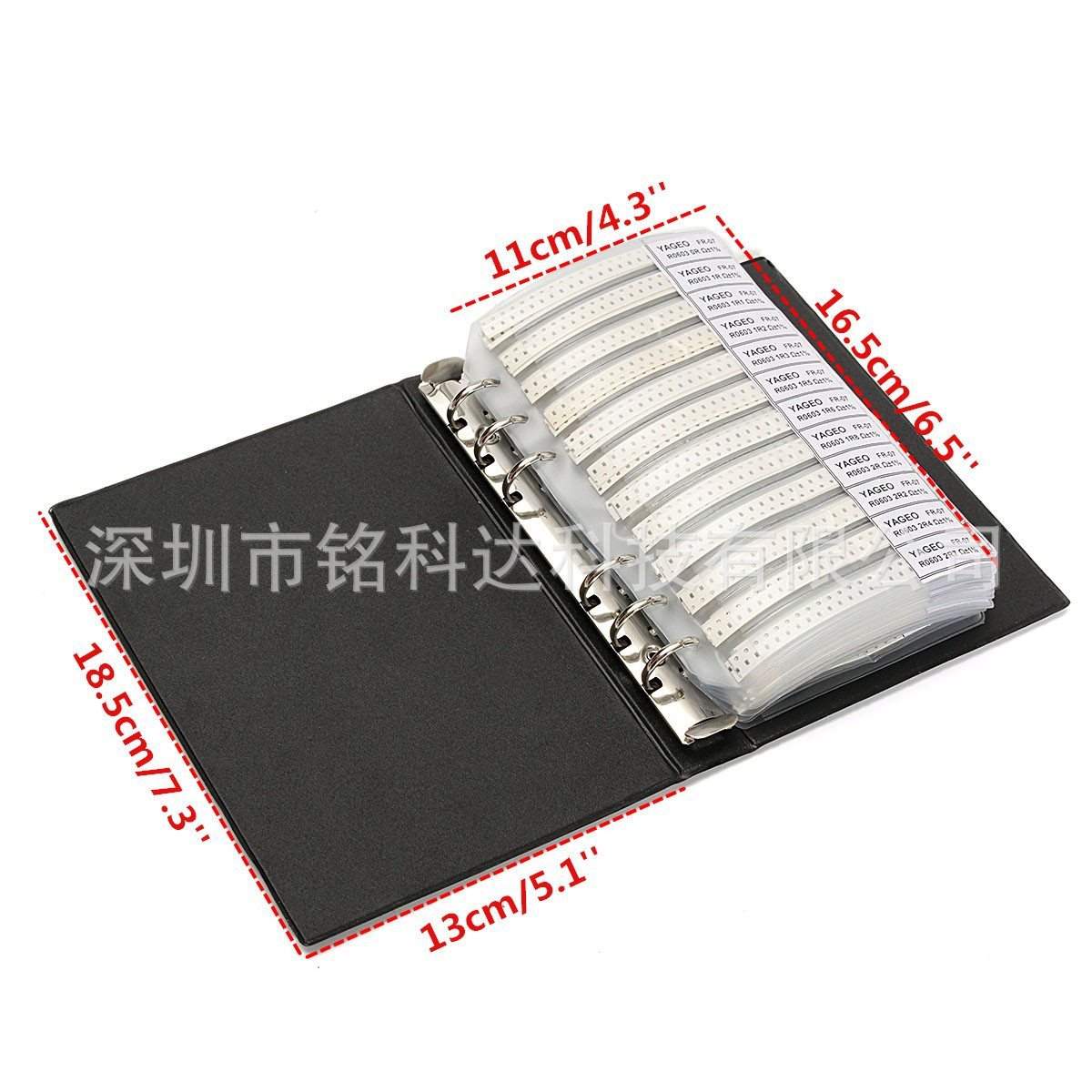 1206贴片电阻本电阻包 F 1% 170种阻值共8500只 样品包样品本