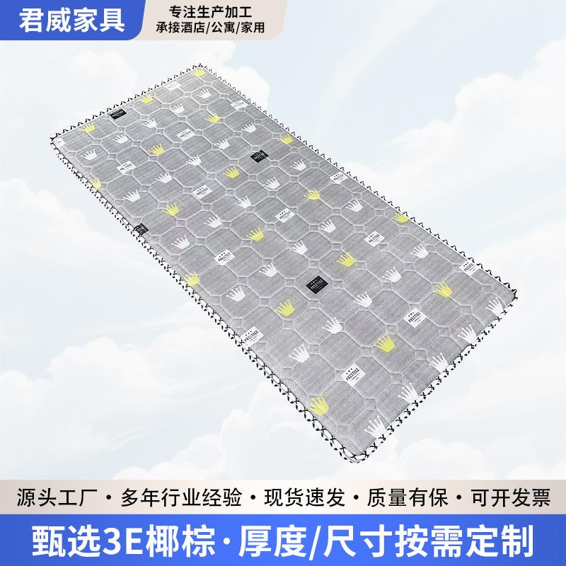 学生宿舍单人椰棕床垫家用卧室护脊偏硬棕垫民宿出租屋工地床垫子