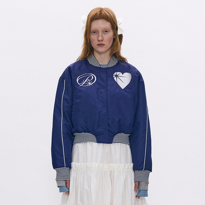 PARTIMENTO休闲短尼龙夹克