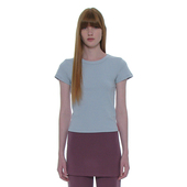 CLASSIC纯色短款 修身 上衣t恤 PARTIMENTO P.W 百搭 韩国正品