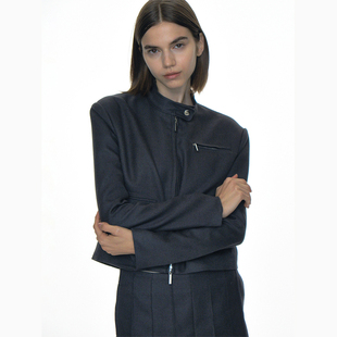 PARTIMENTO 混纺修身 秋季 休闲时尚 短外套 女新款 韩国正品