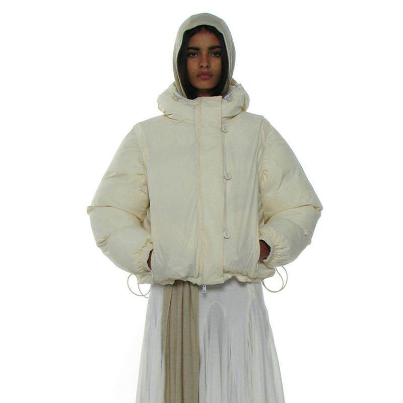 常规宽松防风保暖两面穿棉服