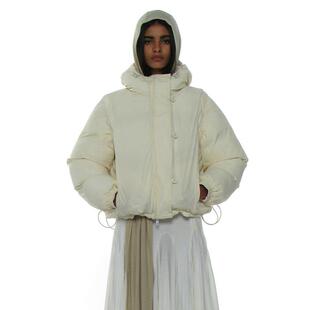 防风保暖两面穿棉服 韩国正品PARTIMENTO 2025冬季羽绒棉服外套