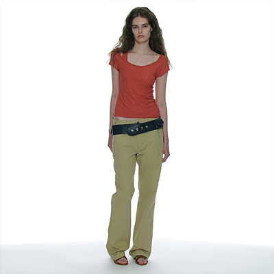 时尚叠层式上衣韩版修身可两穿