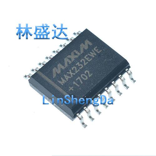 全新MAX232EWE CWE DWR ECWE 封装SOP-16  RS232芯片 宽体7.2mm