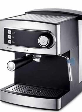 15bar半自动意式咖啡机高压蒸汽打奶泡滴漏式咖啡机卡布奇诺咖啡