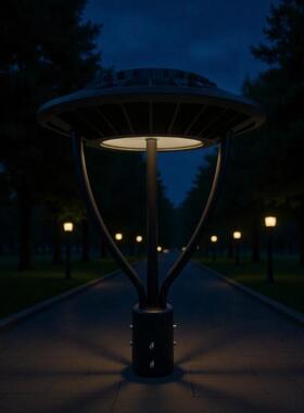 厂家直销铝制50W/100W/150W小区LED庭院灯户外经济款