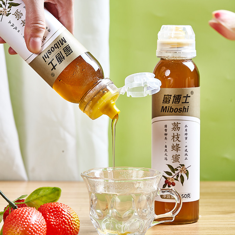 蜜博士广西荔枝蜂蜜0添加