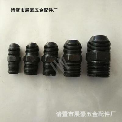 液压接头高压油管接头公制扩口式直接D型18D/ZG3