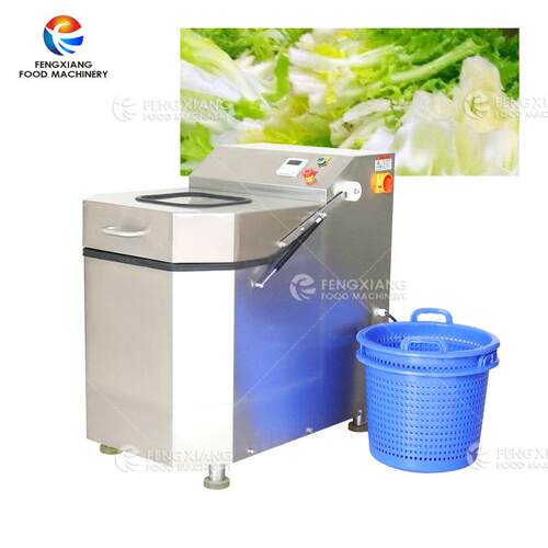全自动净菜脱水机卷心菜西兰花甩干机预制菜加工设备