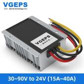 36V48V60V72V至24V降压电源模块30 90V至24V车载直流稳压变换器