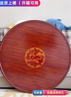 韩式折叠桌榻榻米圆形小户型懒人韩式飘窗家用朝鲜族精品炕几圆桌