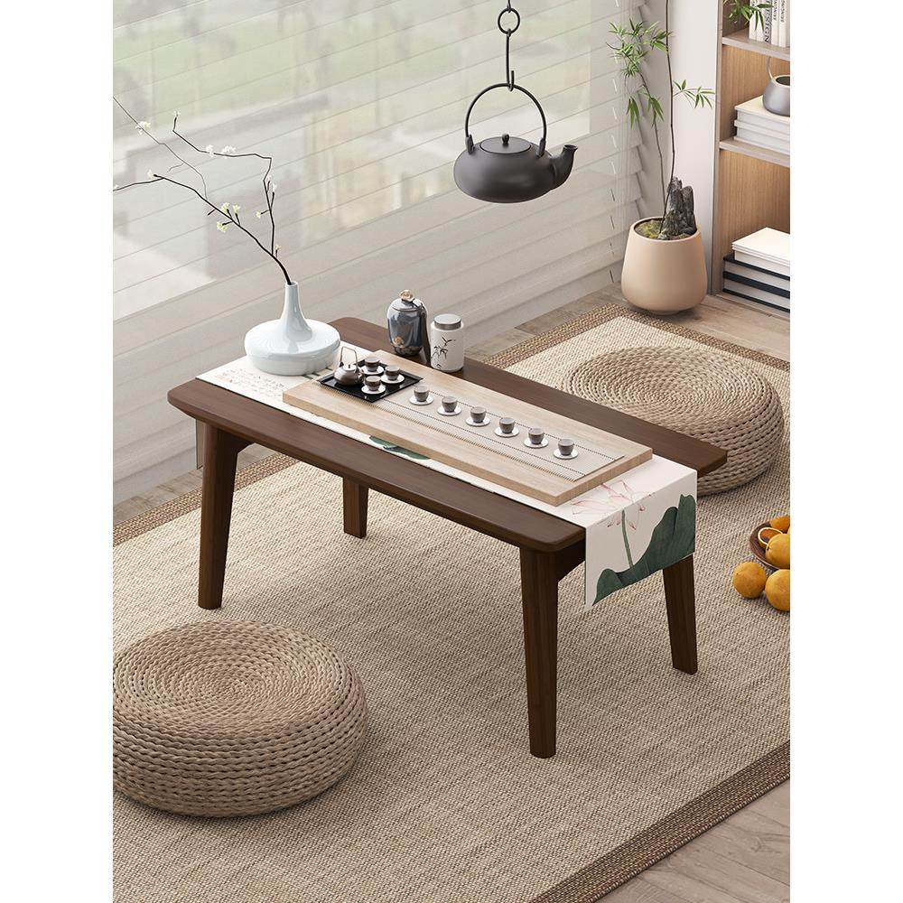 飘窗桌子可折叠榻榻米单层小茶几坐地窗台小桌子中式茶桌炕桌矮桌,住宅家具,炕几/飘窗几,淘宝优惠券,粉丝福利购,淘宝优惠卷