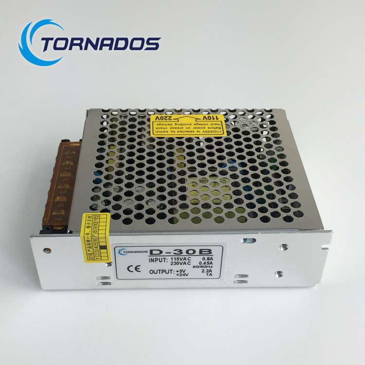 D-30B高品质5V24V双组输出开关电源5V2.2A+24V1A双路直流电源