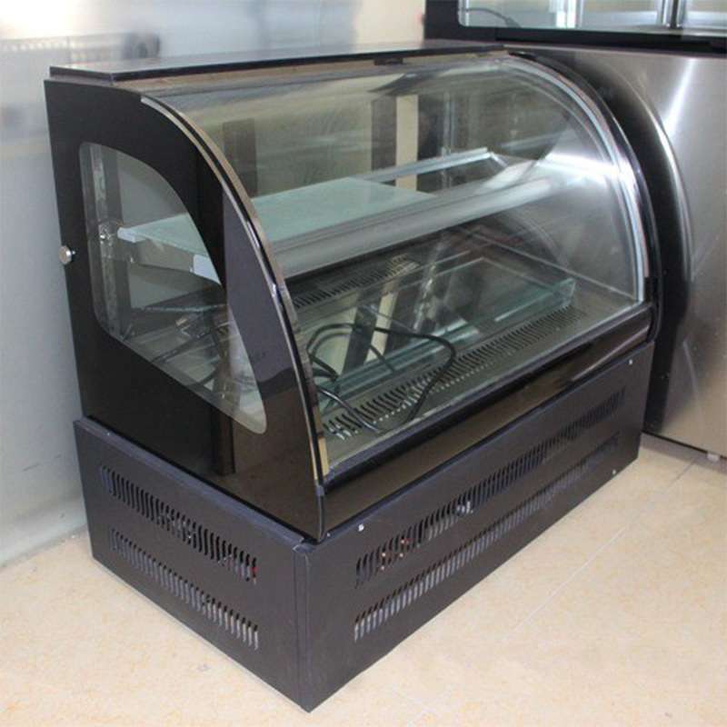 冷藏展示柜 商用蛋糕柜玻璃水果甜品冰柜风冷台式双层保鲜柜冰箱