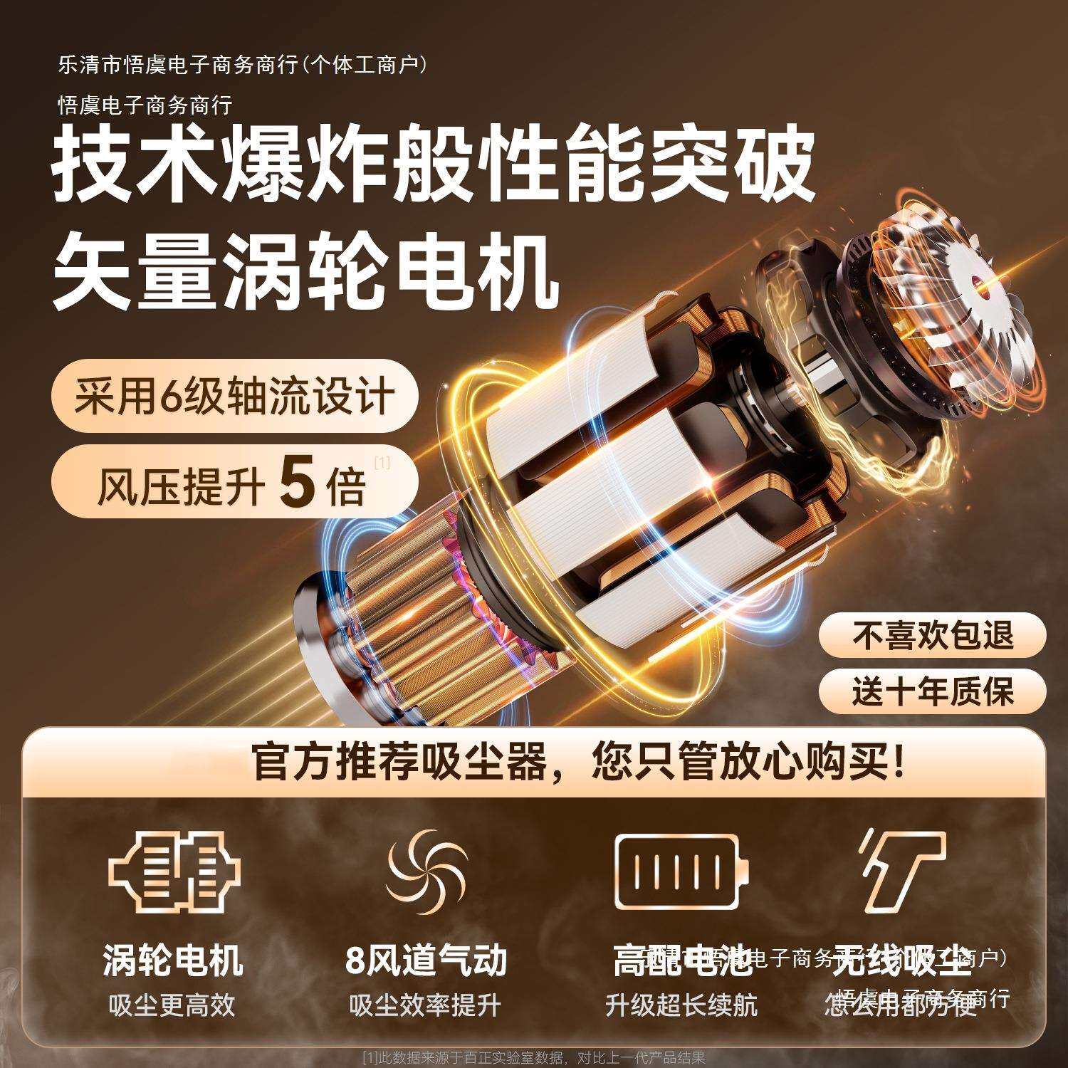 力式车载充电大吸力床上吸尘器家用无线小型迷你手持德国车用