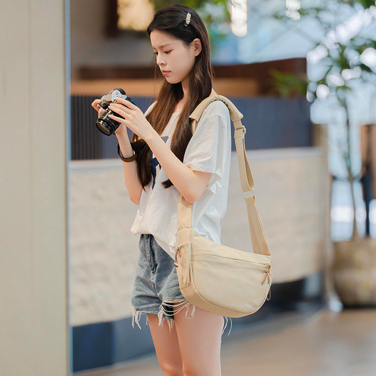 饺子相机包适用富士xt50xs20索尼康单肩摄影包佳能微单便携包男女