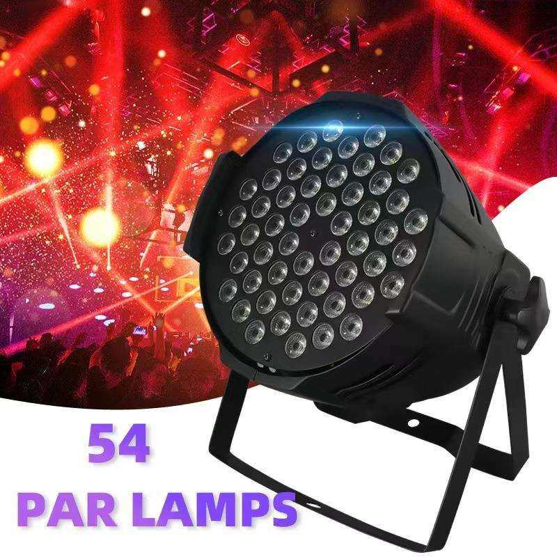 跨境led舞台帕灯54颗3W铝壳婚庆演出背景灯酒吧夜场舞台演出灯光