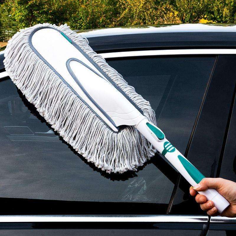 L1W擦车除尘掸子车用汽车扫灰尘刷车刷子神器专用蜡刷拖把软毛不