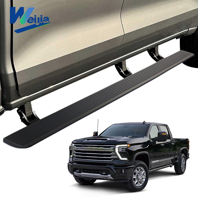 雪.佛兰索罗德电动踏板汽车电动伸缩迎宾脚踏板智能踏板六支架