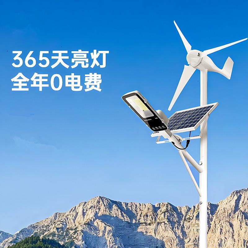 风光互补太阳能路灯风机农村马路市政工程道路户外10米太梅桦灯饰