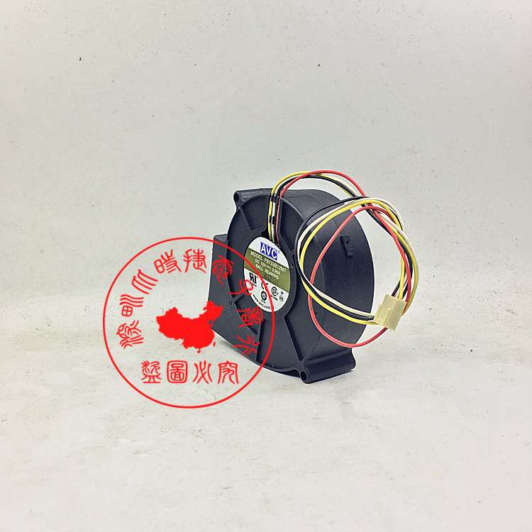 AVC 9733 9厘米 鼓风机 涡轮风扇12V 0.95A 对孔100MM F9733B12MT