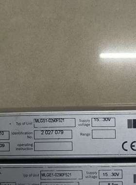 拆机 SICK MLGS1-0290F521 MLGE1-0290F521 现货*