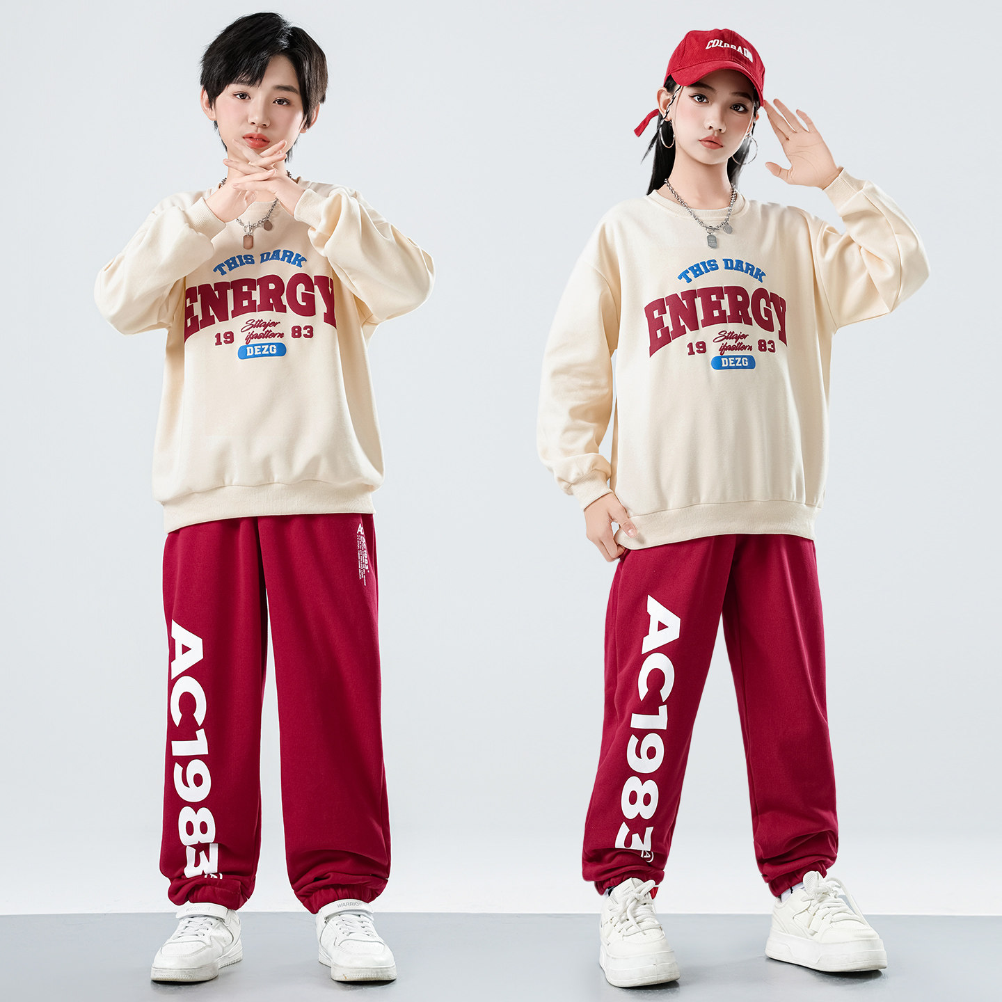 儿童嘻哈个性街舞服女童爵士舞服