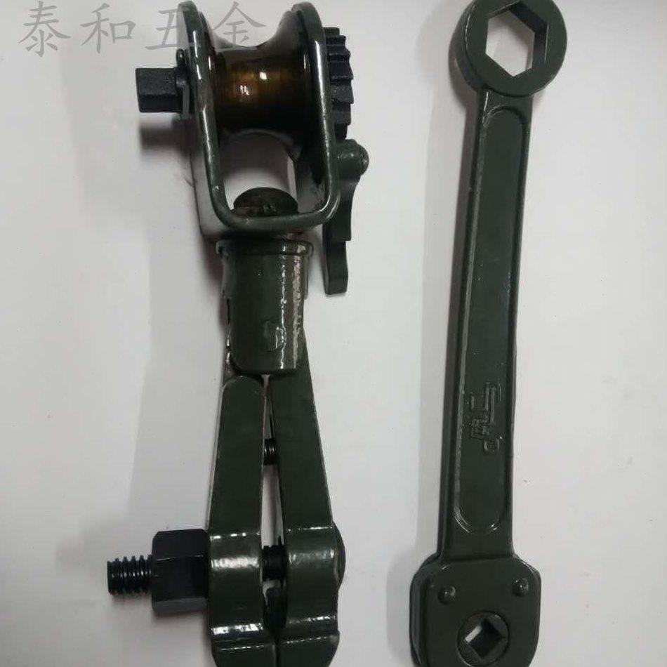 上海奔马牌虎头式紧线器大棚钢丝绳拉紧器夹钢丝铁丝平口式紧线钳