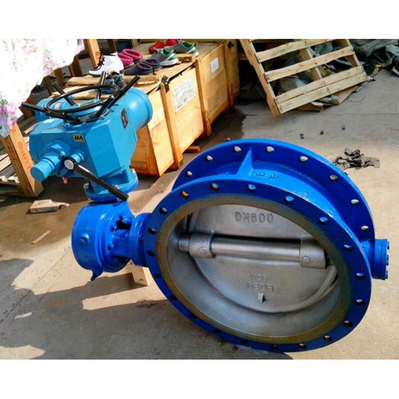 开关型WSD94F-10QDN600电动瓦斯隔爆蝶阀接KX-8/660控制法兰连接