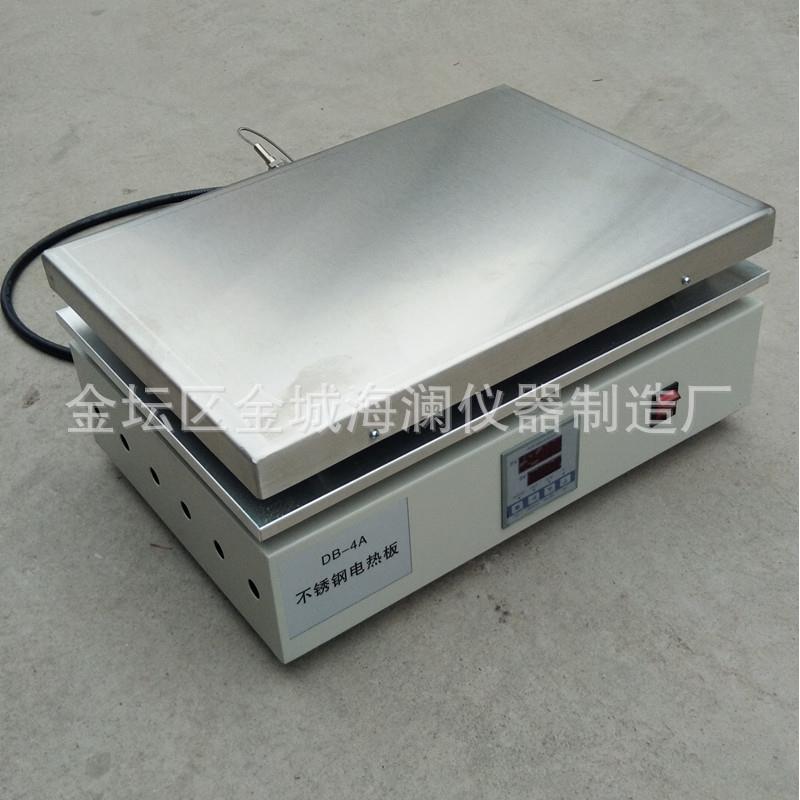 厂家不锈钢恒温电热板DB-4A恒温加热板数显实验室预热平台