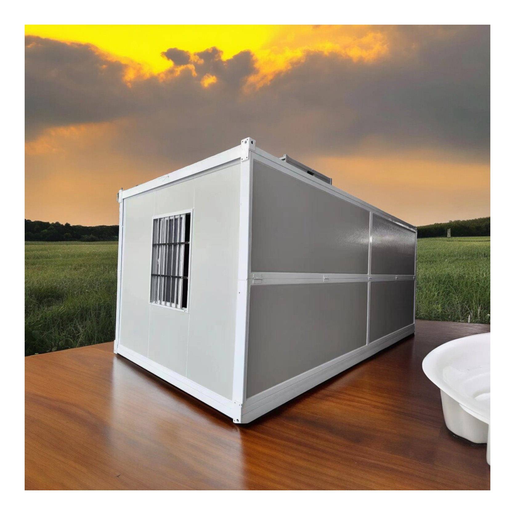 集成房屋轻钢办公室简易宿舍集装箱活动房可移动临时住人集装箱房