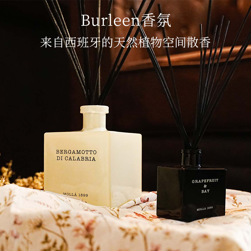 奢莫拉Cereria Molla藤条扩香持久无火香薰香氛舒缓治愈室内香氛