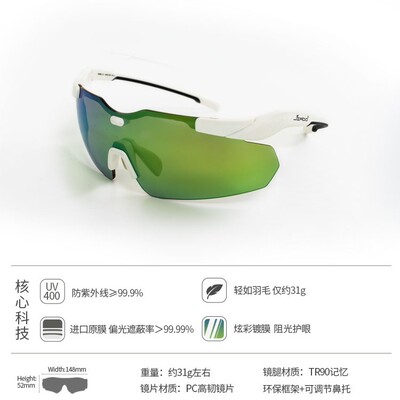iRBO【SK初见】偏光骑行防眩光运动眼镜防晒跑步户外登山护目镜