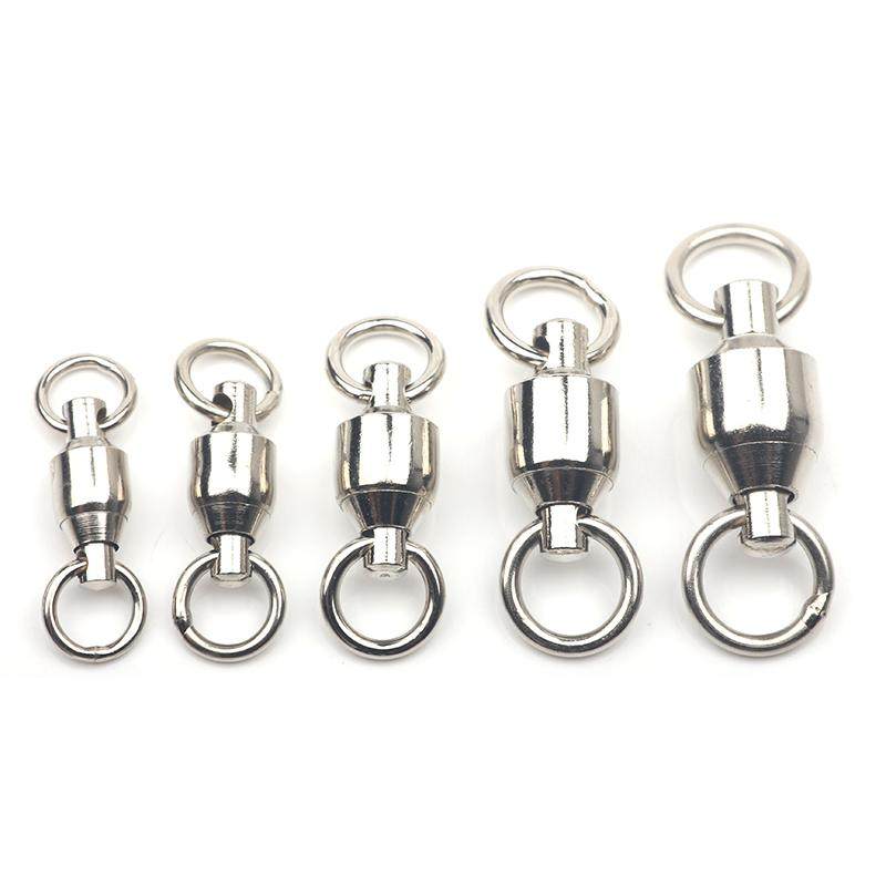 6-10号大号轴承转环八字环连接器高速强力不锈钢大物线组鲟鱼海钓