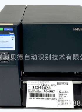 TSC 印力 T60T6000e0e系工列6英寸RFI普D业条码标签打0印机