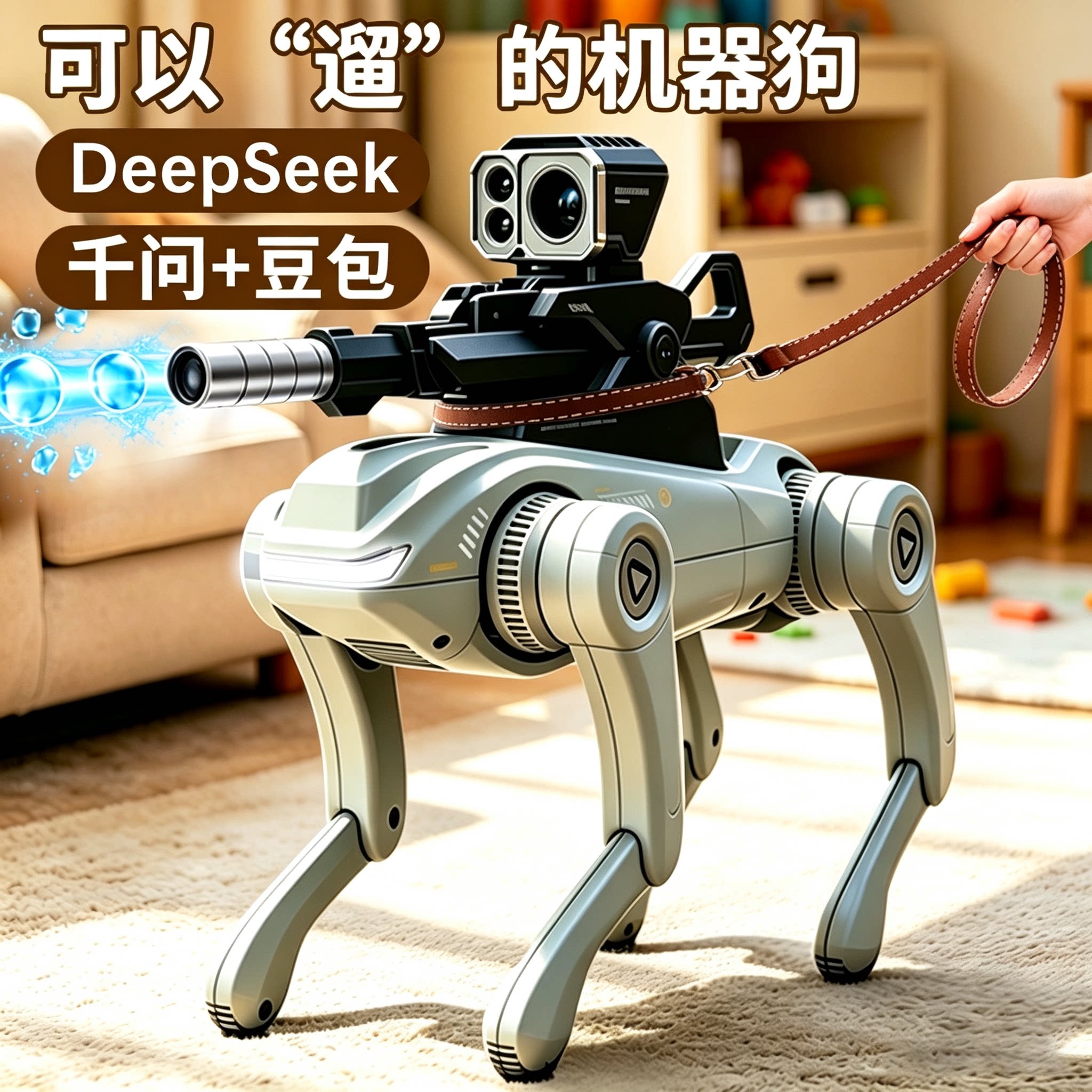 人工智能机器狗2026新款豆包ai玩具智能对话机器人陪伴电子宠物狗
