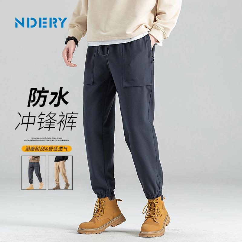NDERY户外冲锋男女防泼水工装裤