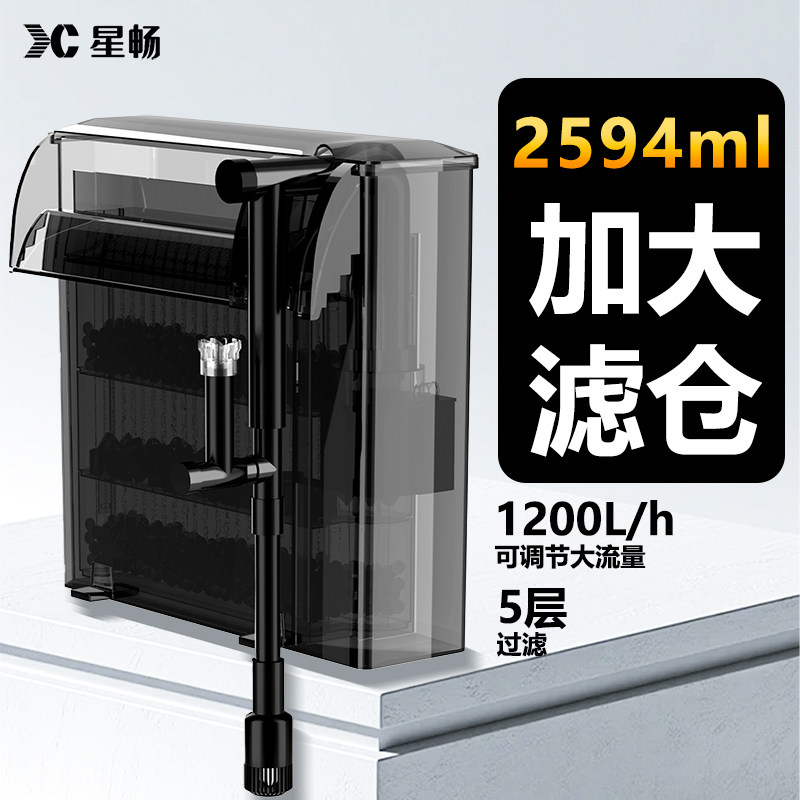 鱼缸小型循环壁挂式外置净水三合一干湿分离瀑布龟缸过滤器滴流盒,宠物/宠物食品及用品,过滤设备,淘宝优惠券,粉丝福利购,淘宝优惠卷