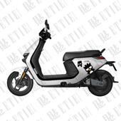 适用于九号电动车N70C n80c n90c卡通贴纸防水耐晒拉花车身贴纸膜