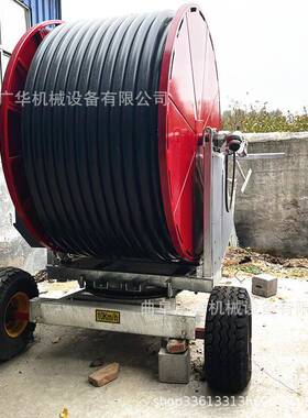 多喷头卷淋机 全自动喷灌机 灌大XVO盘面积浇地机