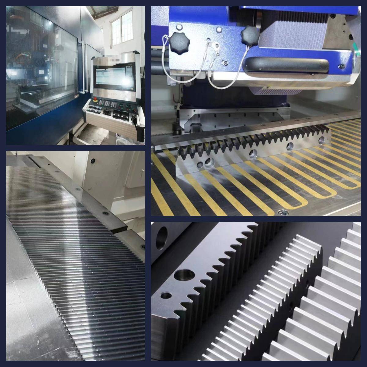 厂家现货低处理精度454价6级研磨M-24*24斜齿条2长度1高000mm齿条