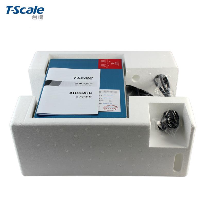 台衡秤惠而电子秤jcs-QHC-3kg6kg15kg30k电g邦0惠尔邦子计数桌称