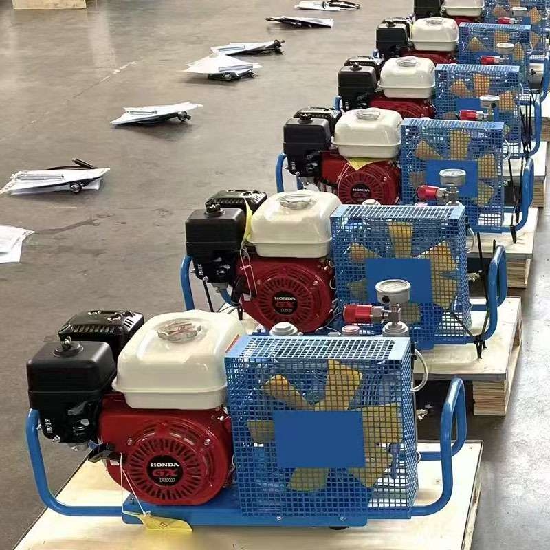 NRX100-IG空气呼吸器充气泵汽油款30Mpa正压式空气呼吸器用充气泵