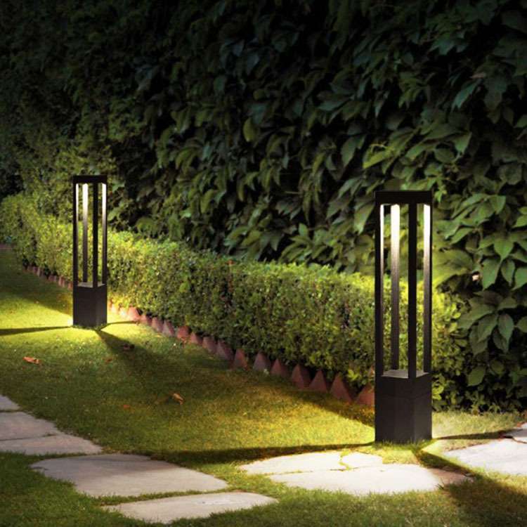 户外防水方形led草坪灯室外现代简约别墅花园入口草地创意个性灯